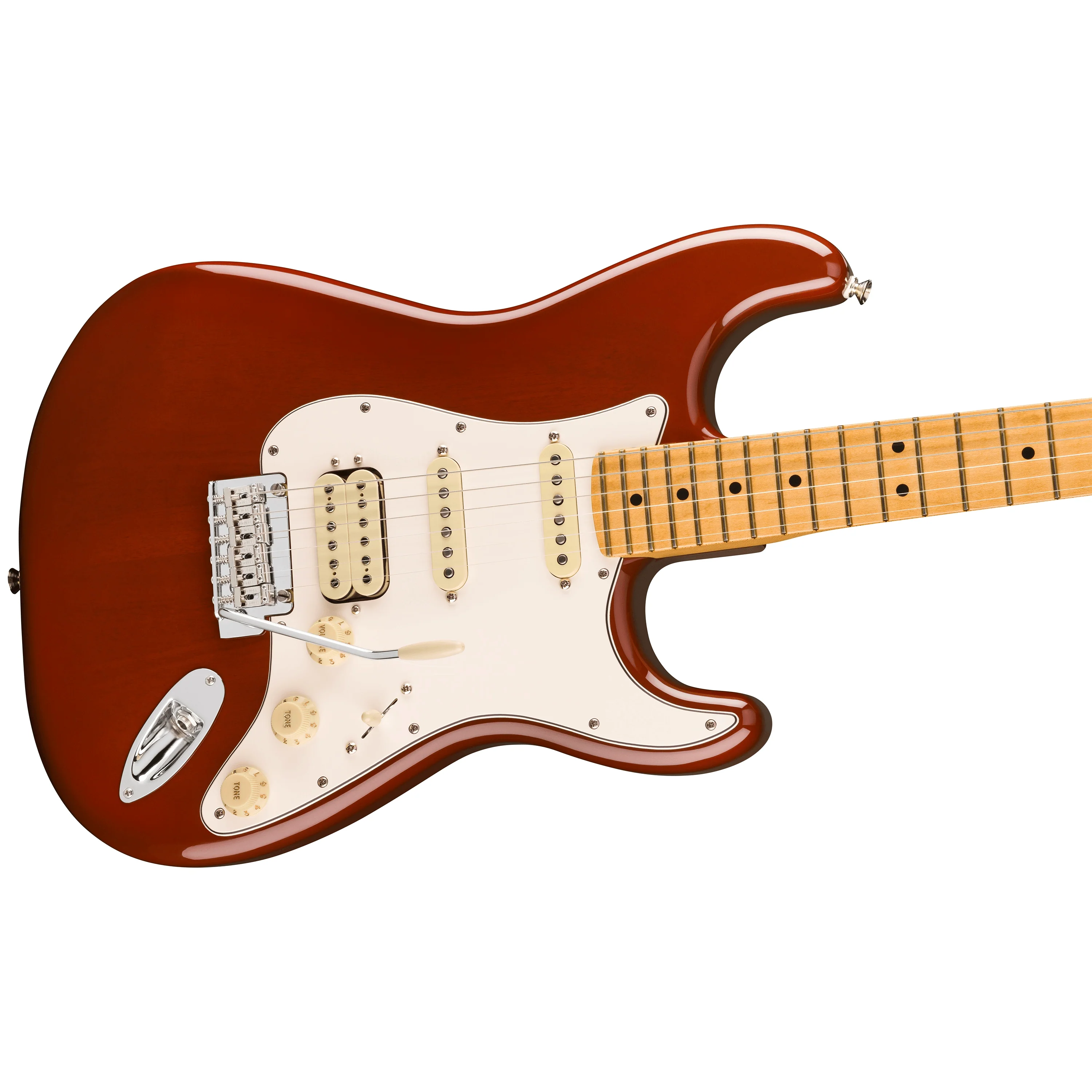 Fender - Player II Stratocaster® HSS - Maple Fingerboard - Transparent Mocha Burst - 014-0542-545 - Image 4