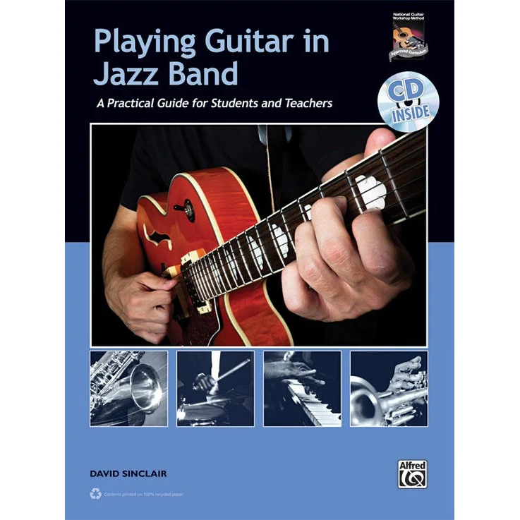 Playing Guitar in Jazz Band
