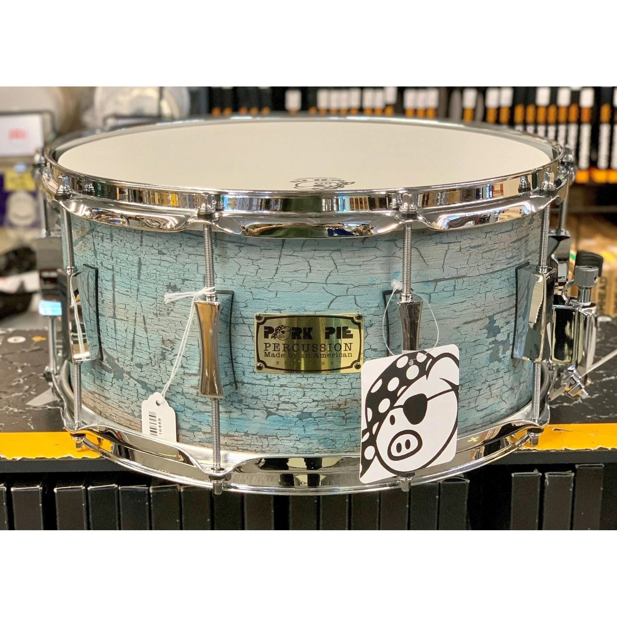 Pork Pie - Maple Barn Blue Snare 7x14