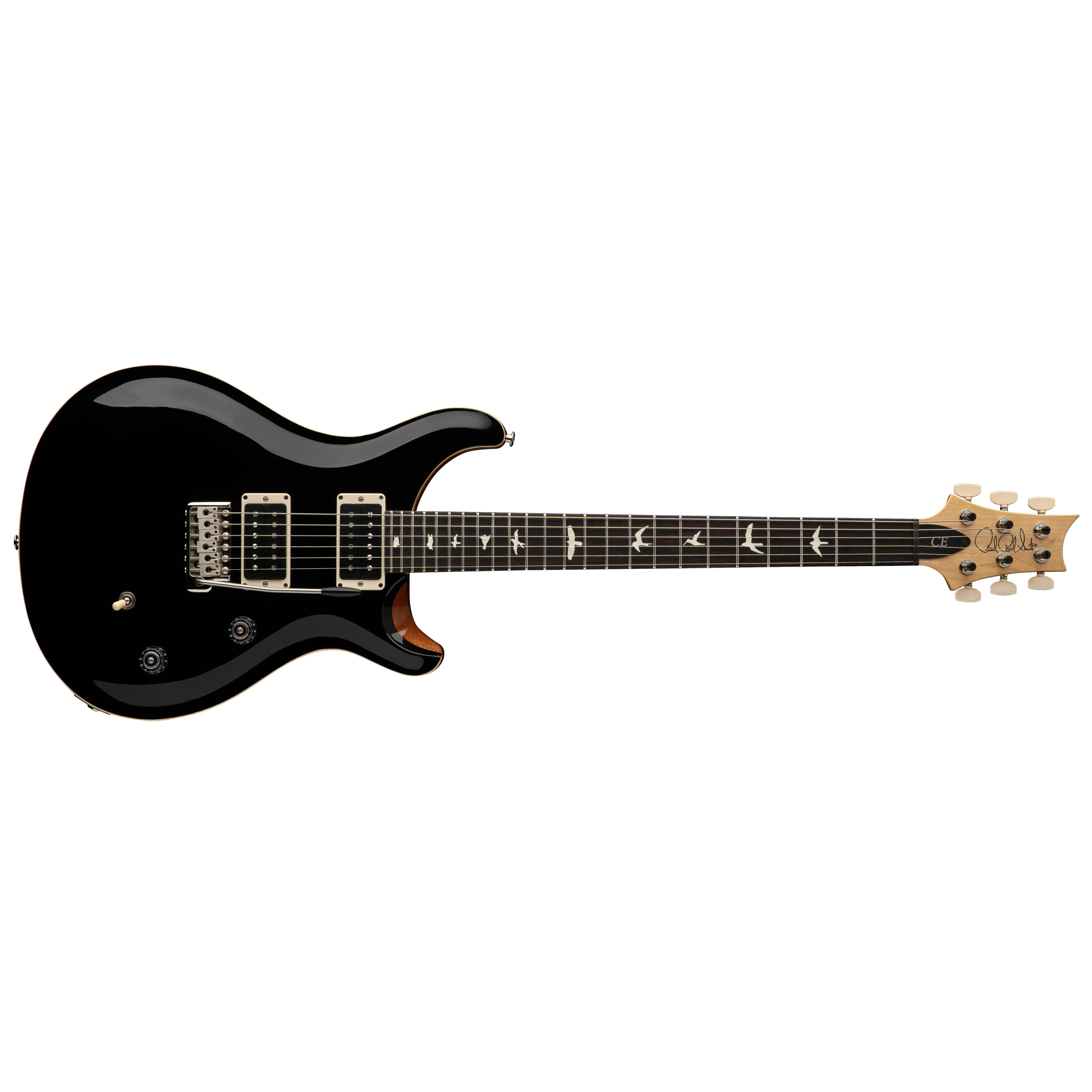 PRS - CE 24 - 2025 - Black Top (Opaque Top with Natural Back)