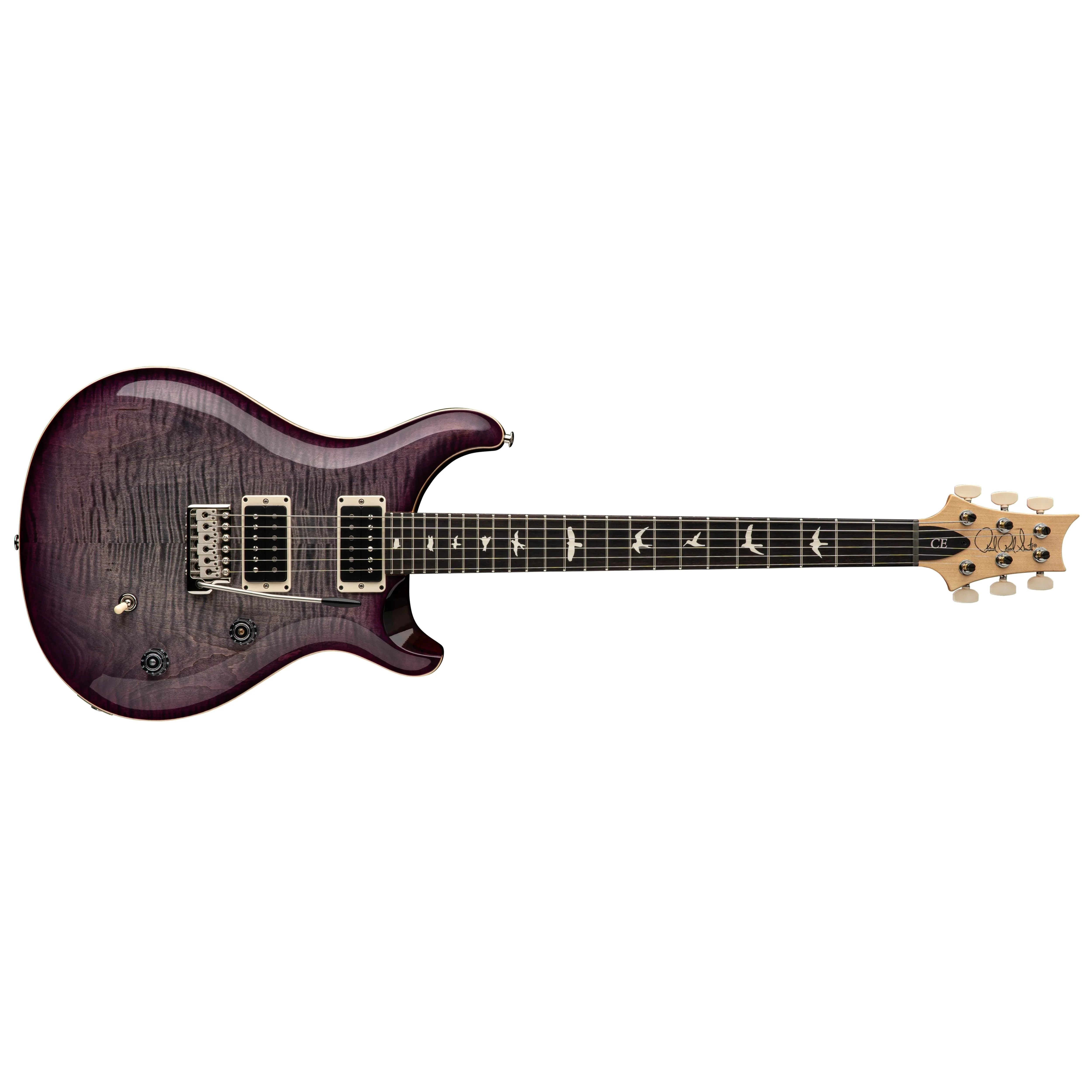 PRS - CE 24 - 2025 - Faded Gray Black Purple Burst