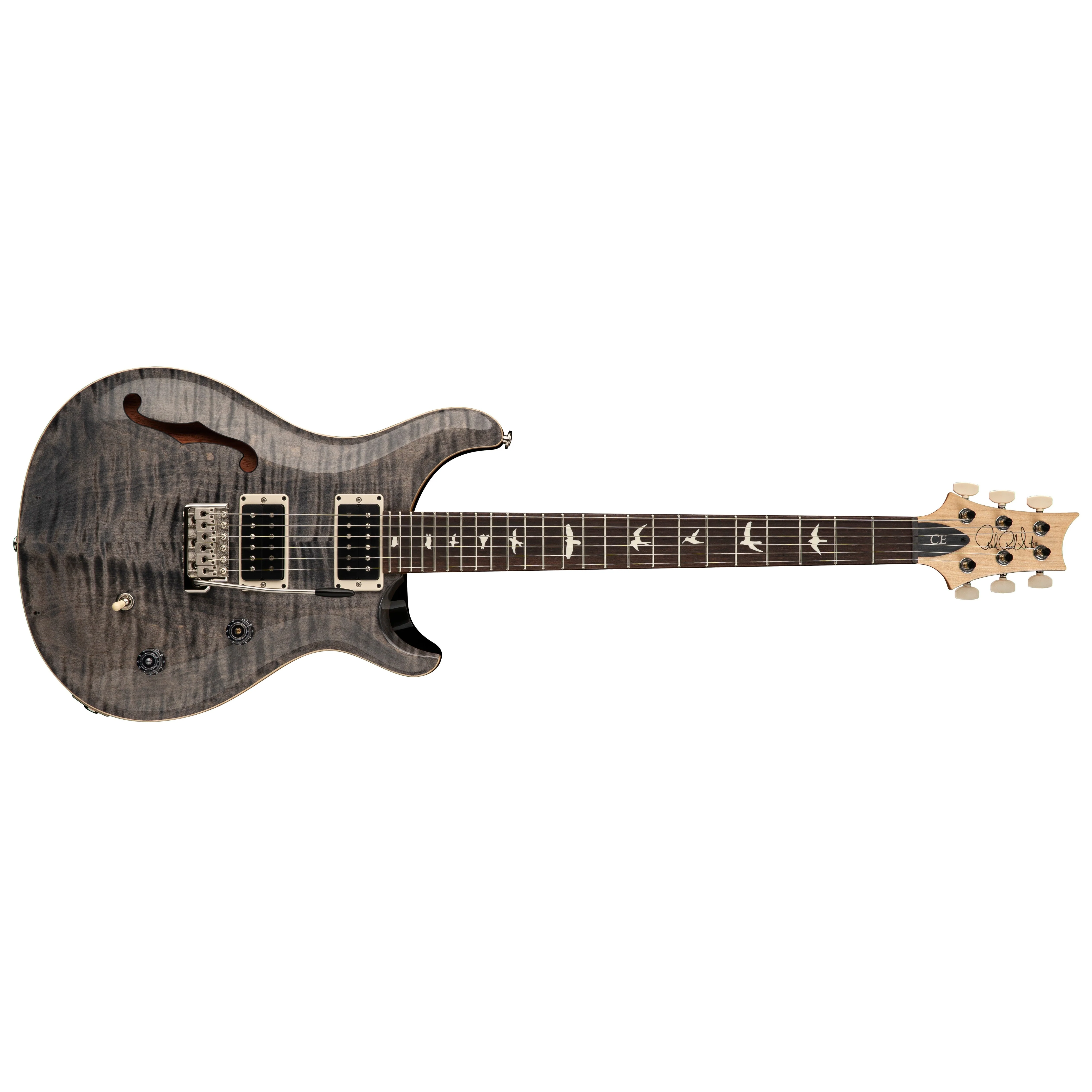 PRS - CE 24 Semi-Hollow - 2025 - Faded Gray Black