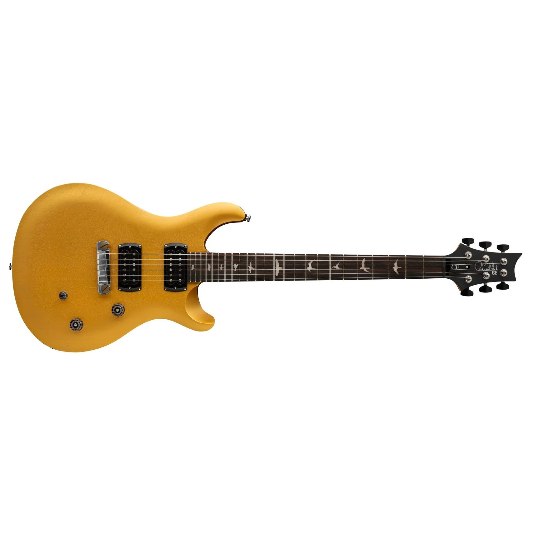 PRS - SE CE 24 Standard Stoptail Satin Electric Guitar - 2025 - Metallic Gold
