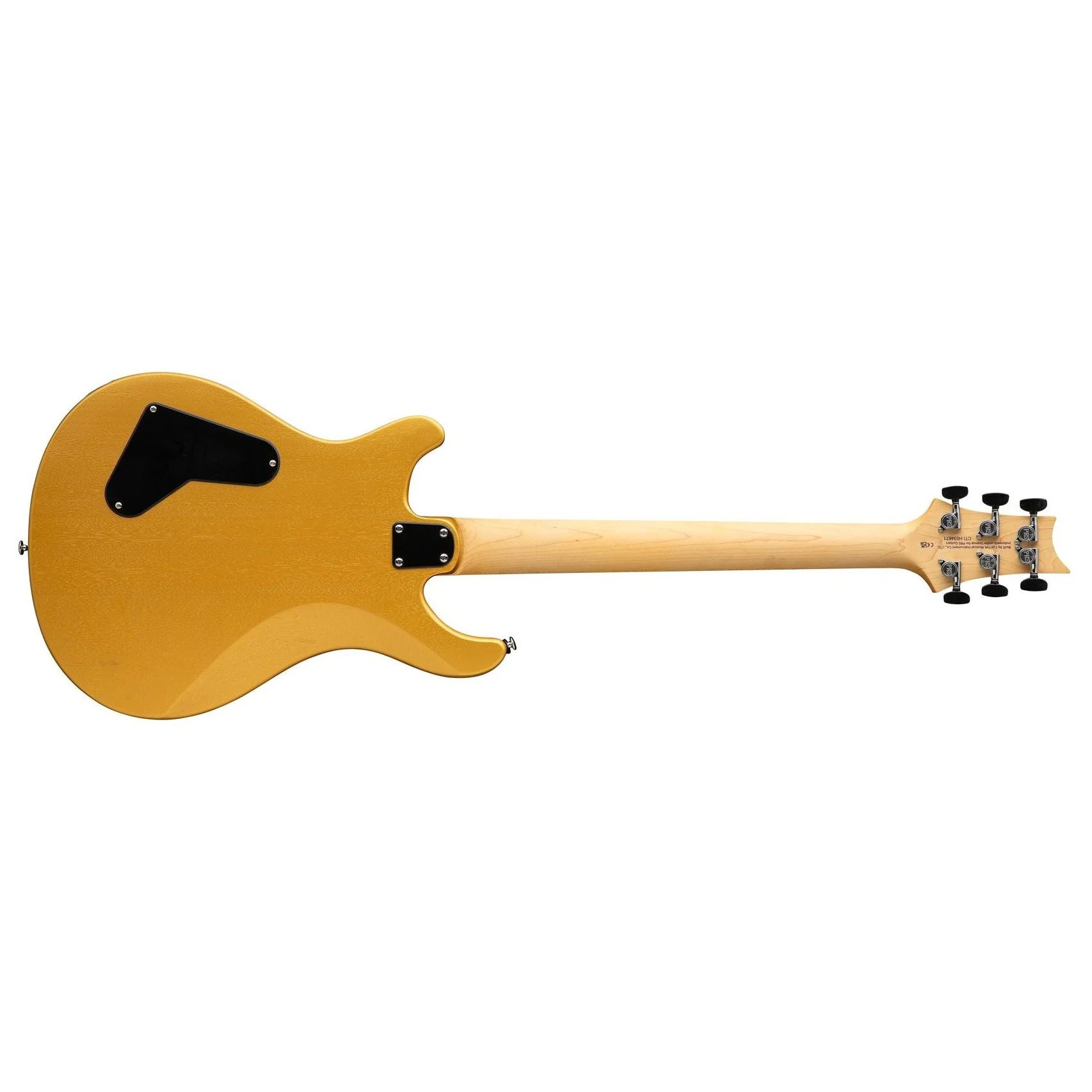 PRS - SE CE 24 Standard Stoptail Satin Electric Guitar - 2025 - Metallic Gold - Image 3