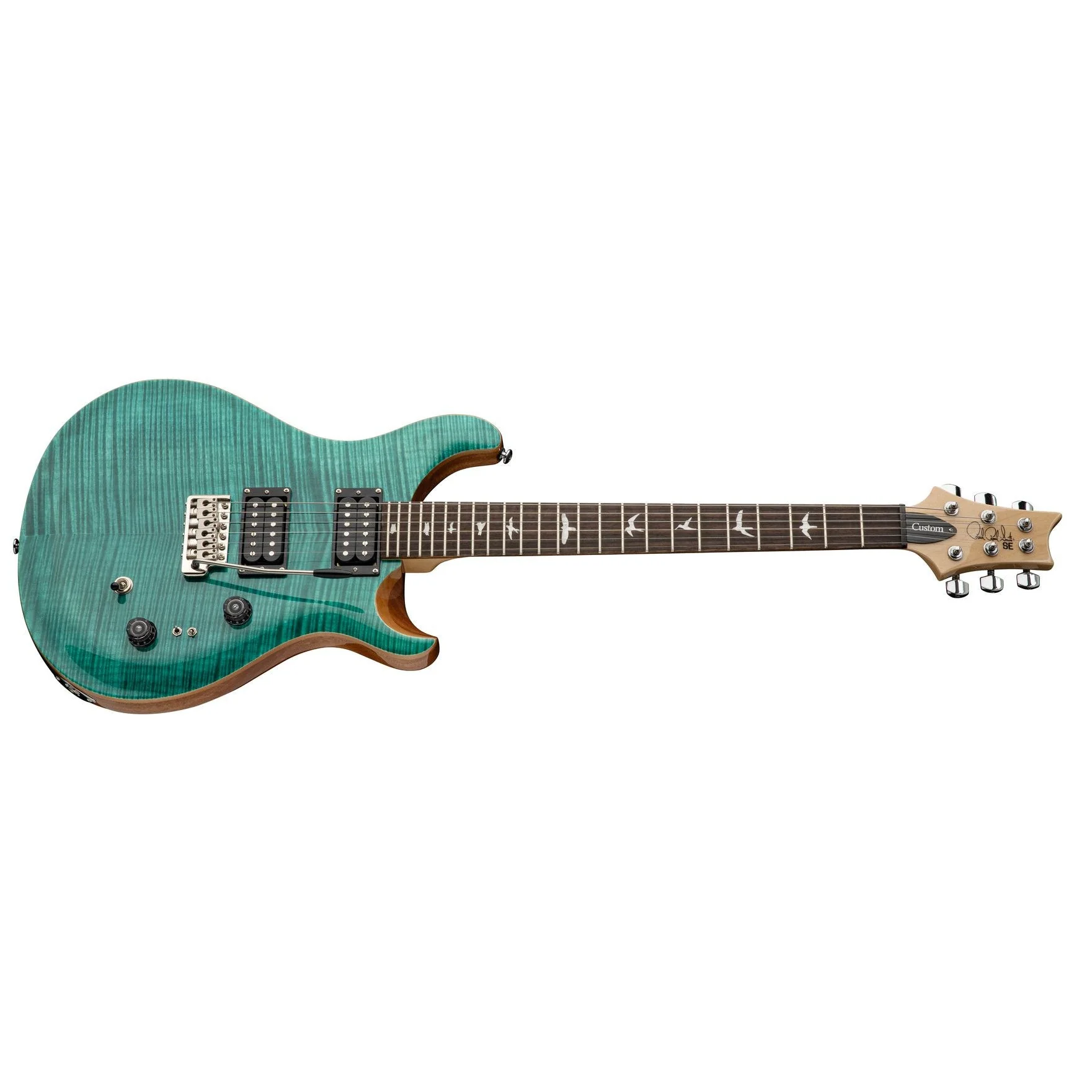 PRS - SE Custom 24-08 Electric Guitar - 2025 - Turquoise - Image 2