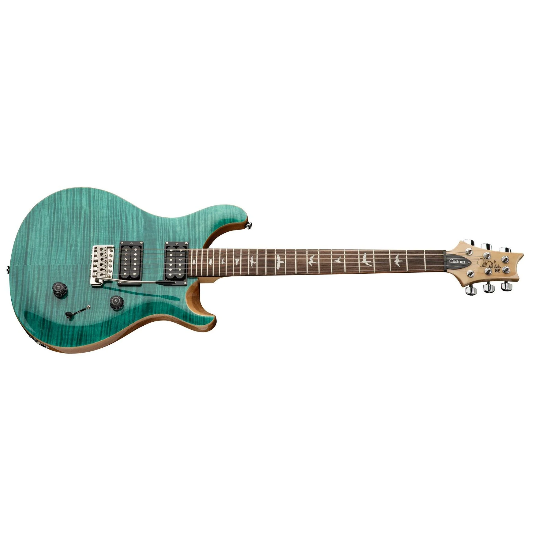 PRS - SE Custom 24 Electric Guitar - 2025 - Turquoise - Image 2