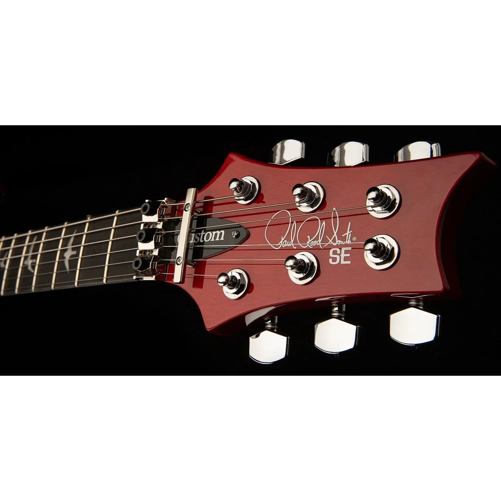 PRS - SE Custom 24 "Floyd" - 2025 - Charcoal Cherry Burst - Image 3