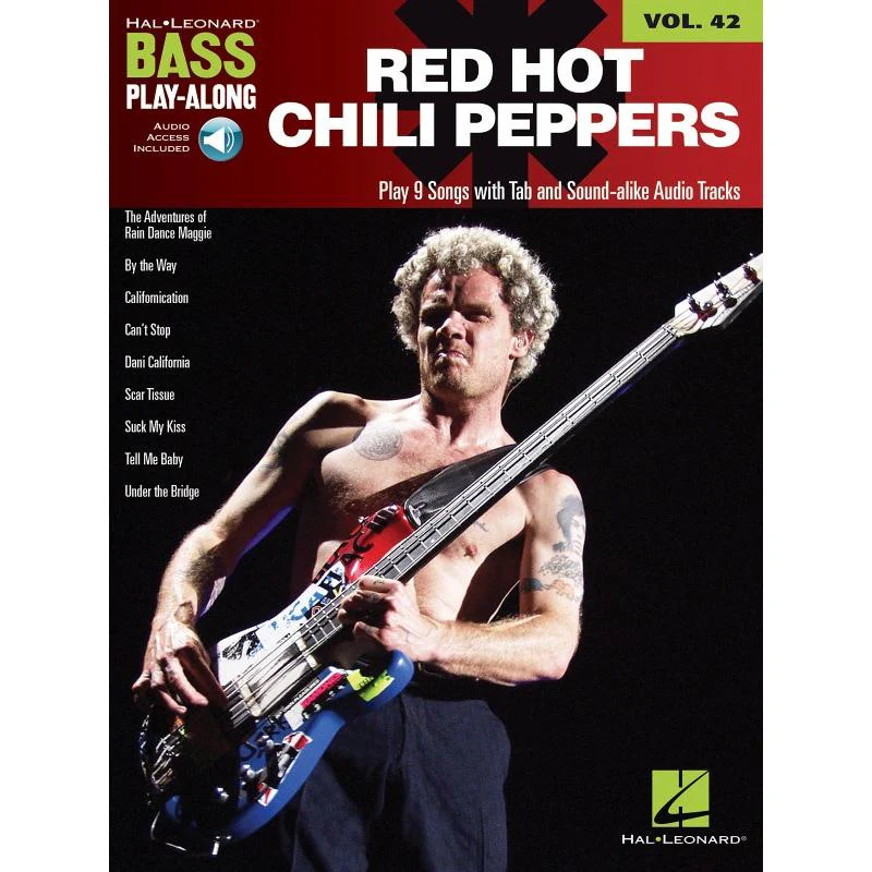 Red Hot Chili Peppers - Bass Play-Along Volume 42