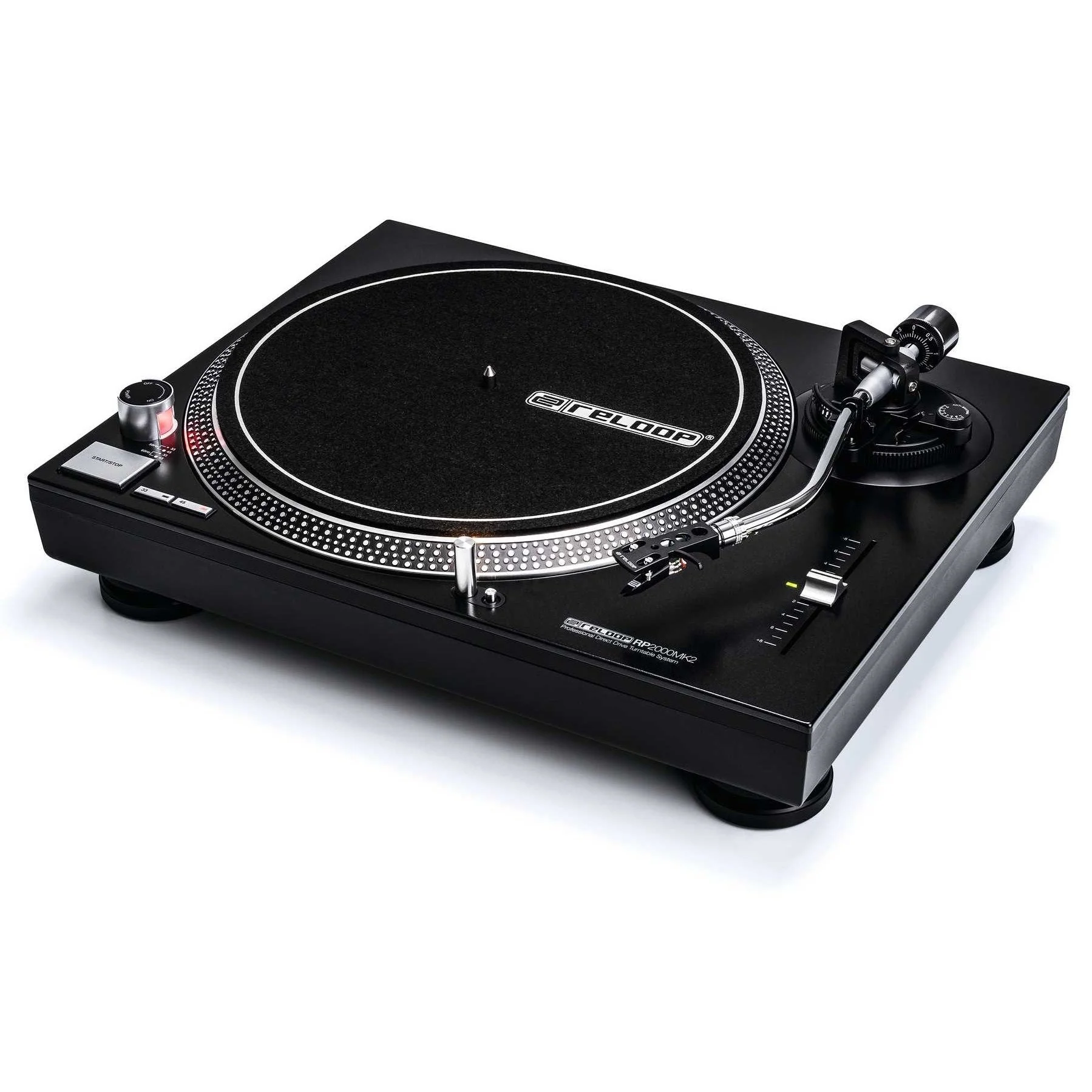 Reloop - RP-2000 MK2 Quartz-driven DJ turntable with direct drive - Image 2