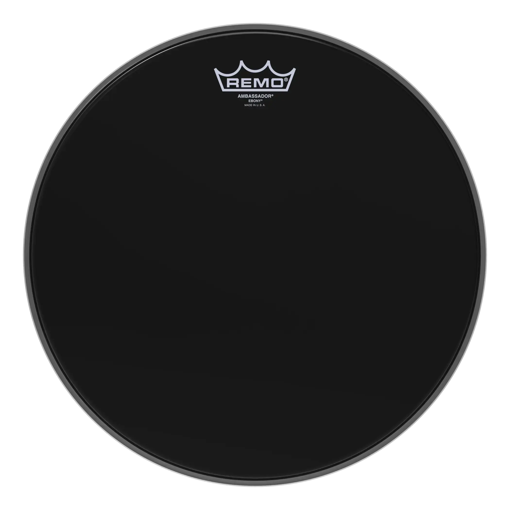 Remo - 22" Ambassador Ebony Bass Drum Head | ES-1022-00
