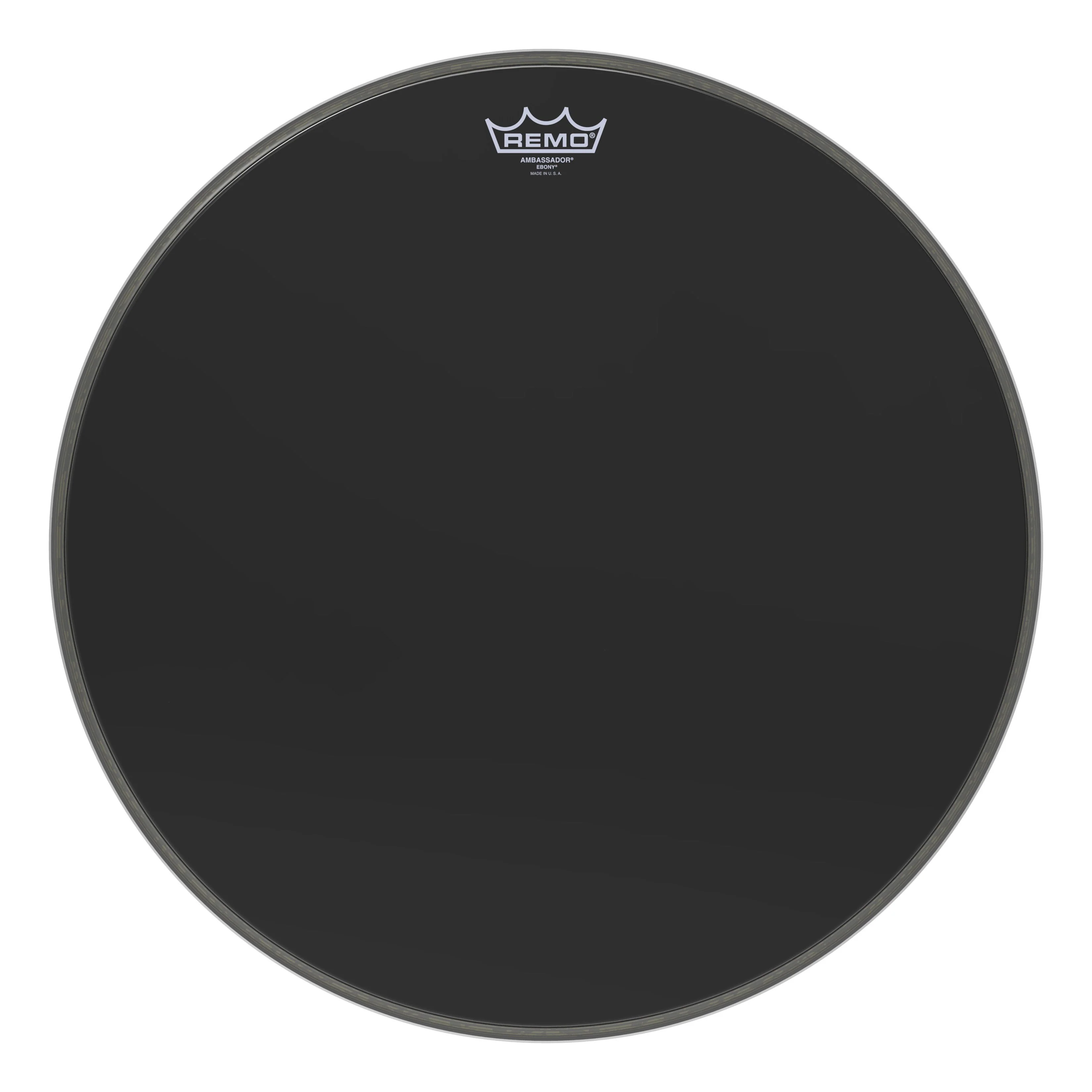 Remo - Ambassadorﾮ Ebonyﾮ Drumhead 20" | ES-1020-00