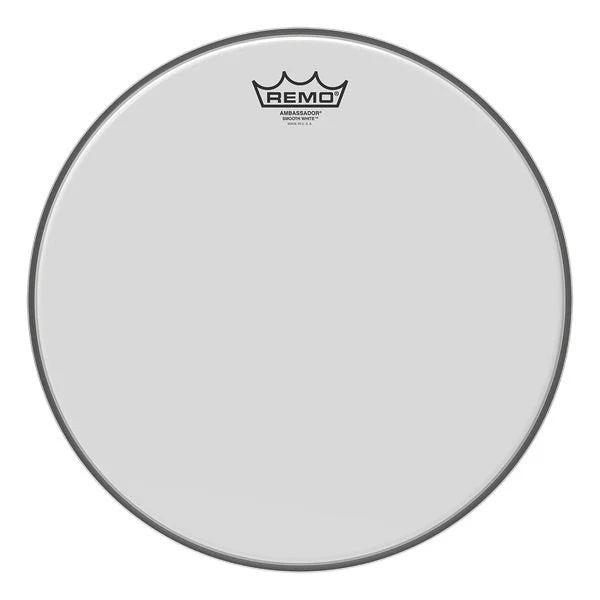 Remo - Ambassador Smooth White BR 1222-00 22”
