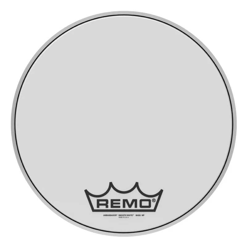 Remo - Ambassador® Smooth White™ Drumhead 18" | BR-1218-00