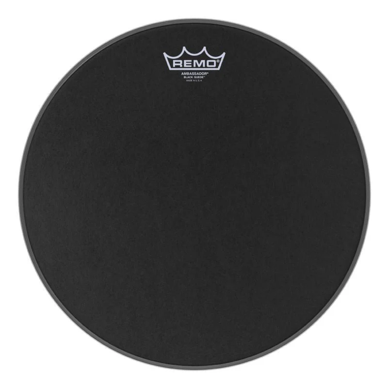 Remo - Ambassador® White Suede™ Drumhead, 14" | BA-0814-WS
