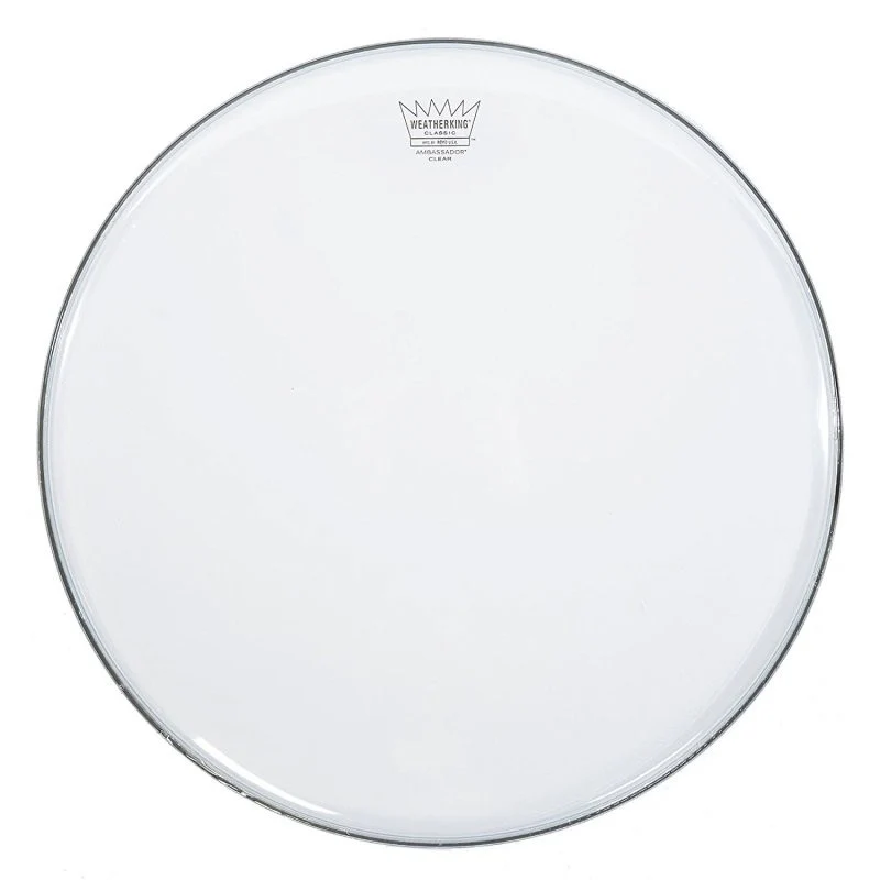Remo - CL-0314-BA Ambassador Clear Classic Fit Drumhead, 14" - CL-0314-BA
