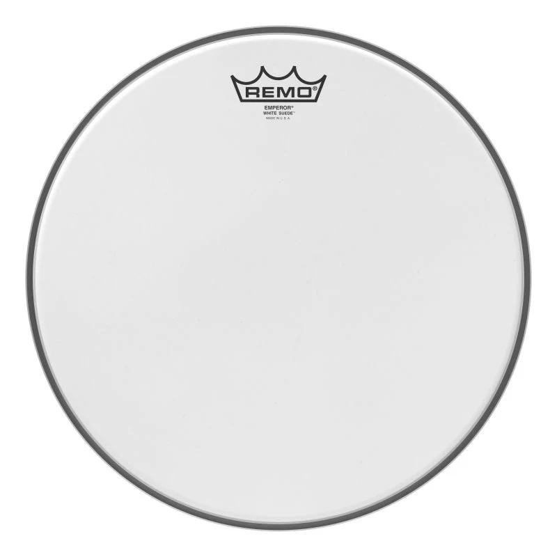 Remo - Emperor® White Suede™ Drumhead - 13" - BE-0813-WS
