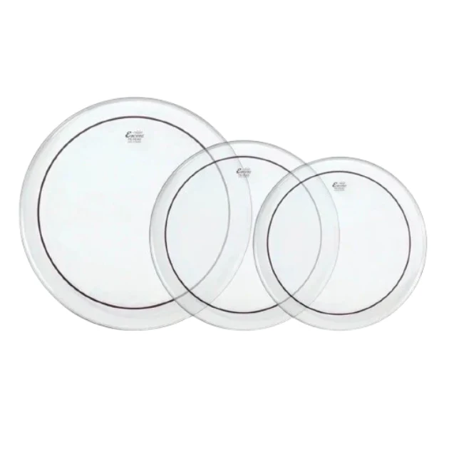 Remo - Encore Tom Pack: Pinstripe Clear 12"/13"/16" - EN-P236-PP