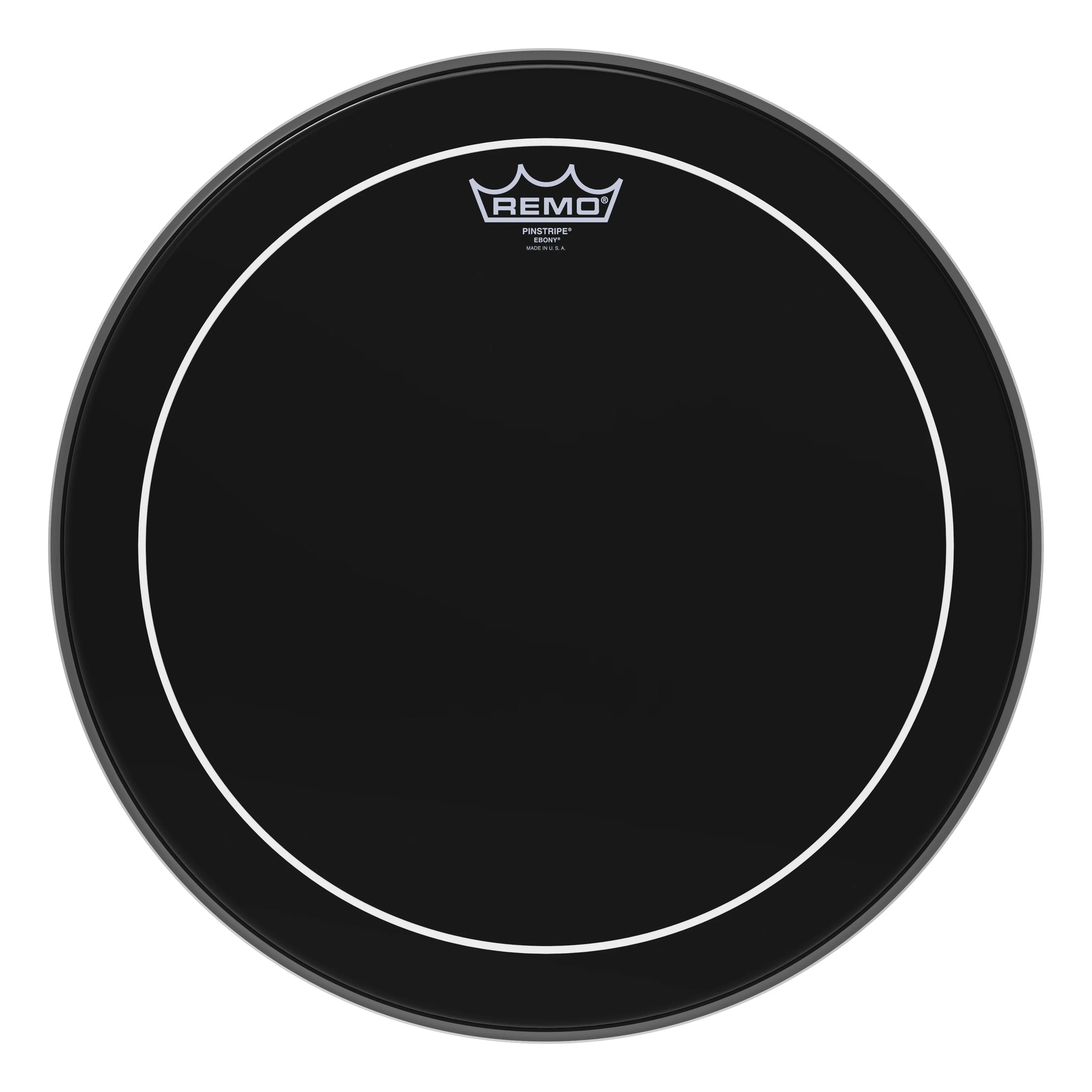 Remo - Pinstripe® Ebony® Drumhead 16" | ES-0616-PS