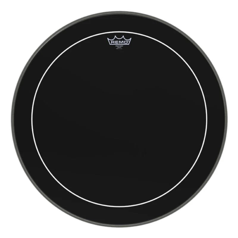 Remo - Pinstripe® Ebony® Drumhead 24" | ES-1624-PS