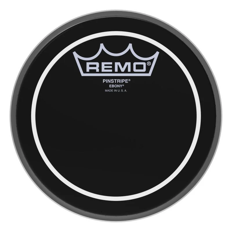 Remo - Pinstripe® Ebony® Drumhead 6" - ES-0606-PS