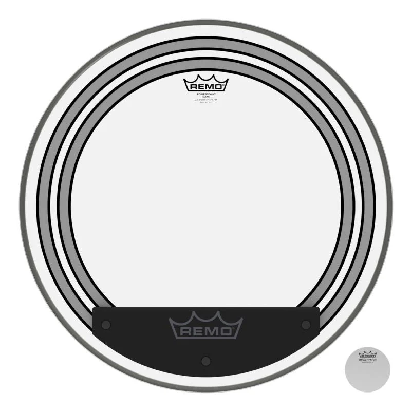 Remo - Powersonic® Clear Drumhead, 22" | PW-1322-00