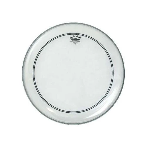 Remo - Powerstroke 3 Clear 22 Inch With 2-1/2? Impact Patch, No Stripe | P3-1322-C1
