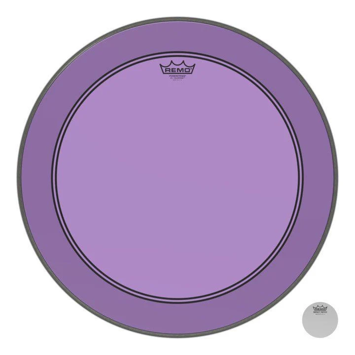 Remo - Powerstroke 3 Colortone Bass Drum Head 22" - Red | P3-1322-CT-RD