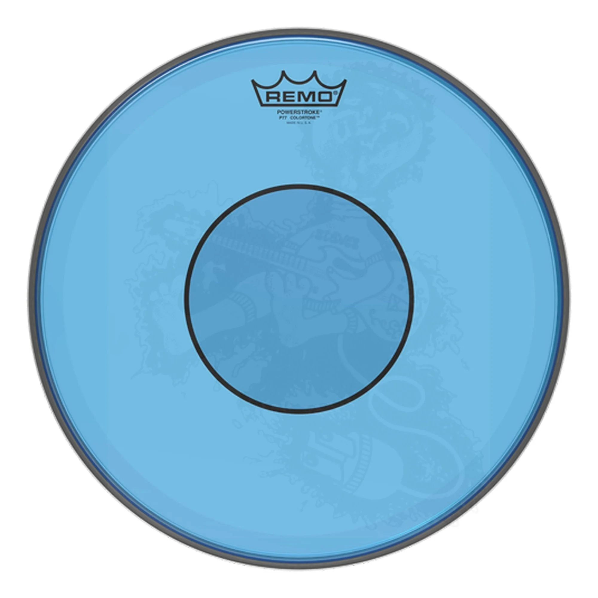 Remo - Powerstroke® 77 Colortone™ Blue Drumhead- #P7-0314-CT-BU 14”