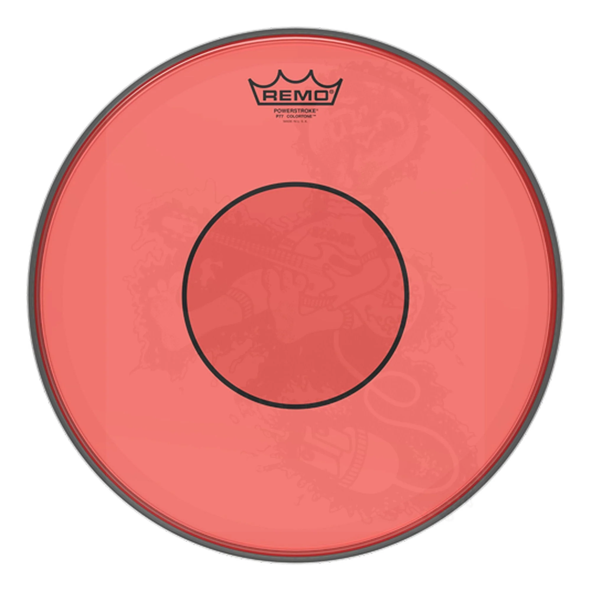 Remo - Powerstroke® 77 Colortone™ Red Drumhead- #P7-0314-CT-RD 14”