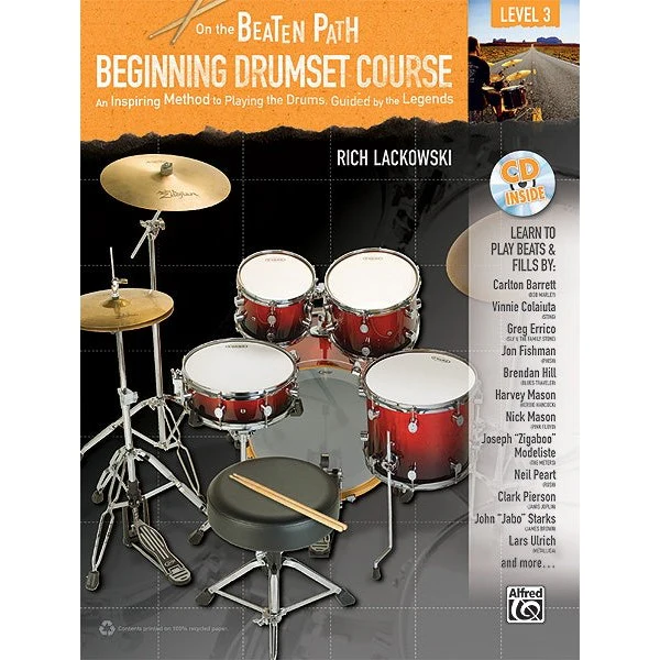 Rich Lackowski - On The Beaten Path: Beginning Drumset Course, Level 3