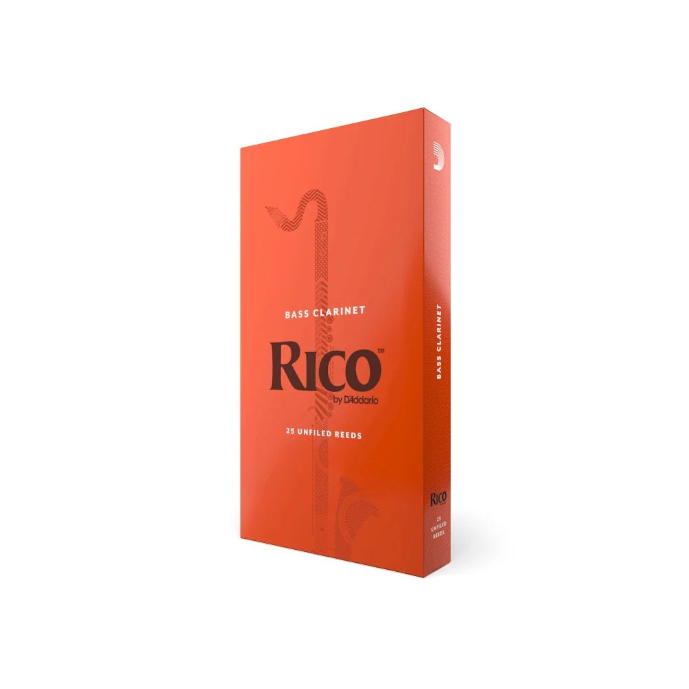Rico - Reeds Bass Clarinet Strength 3.0 25-Pack