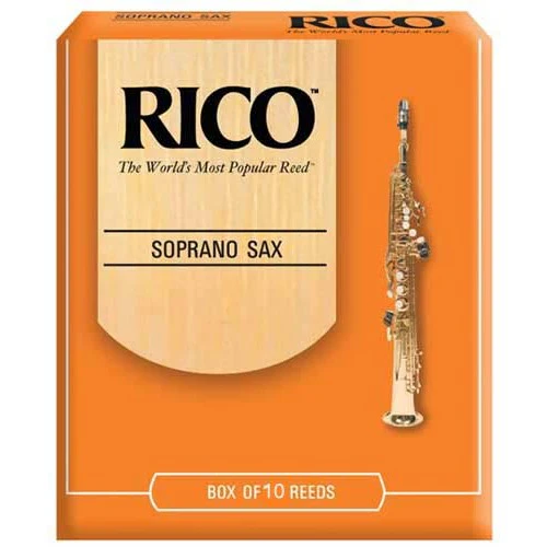 Rico - Reeds Soprano Saxophone Strength 2.5 10-Pack