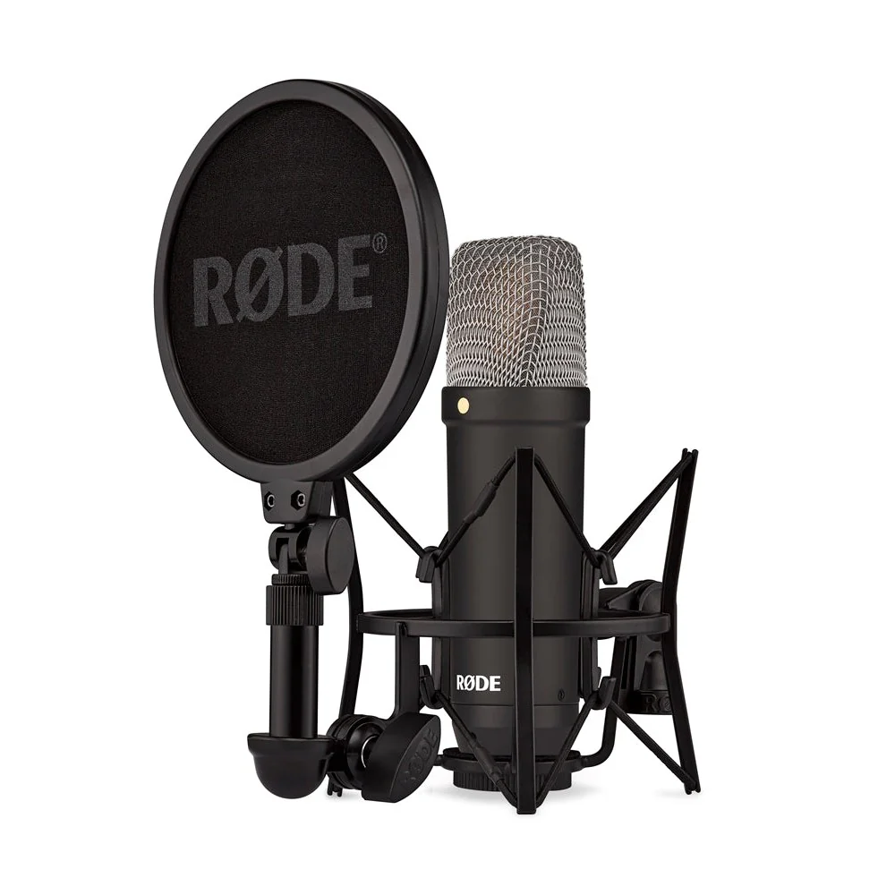 Rode - NT1 Signature Series Studio Condenser Microphone  - Black - ROD-NT1SIGNATUREBLACK