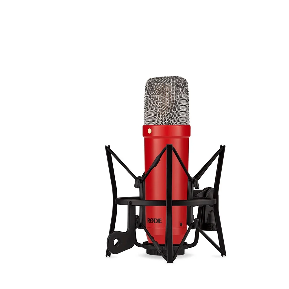 Rode - NT1 Signature Series Studio Condenser Microphone  - Red - ROD-NT1SIGNATURERED - Image 3