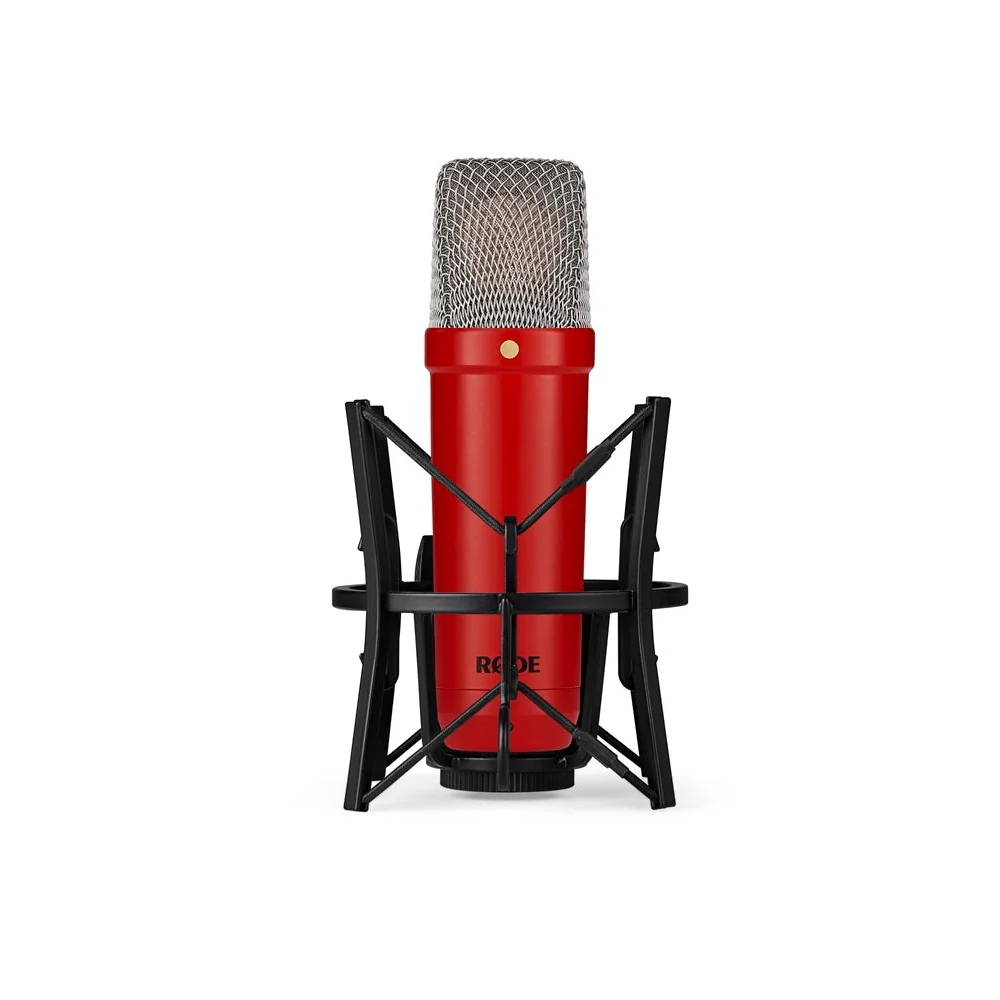Rode - NT1 Signature Series Studio Condenser Microphone  - Red - ROD-NT1SIGNATURERED - Image 4