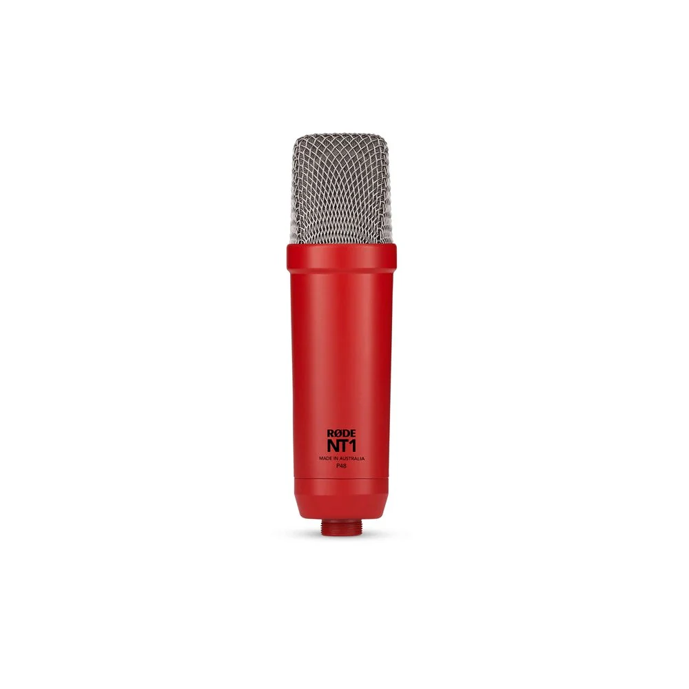 Rode - NT1 Signature Series Studio Condenser Microphone  - Red - ROD-NT1SIGNATURERED - Image 6