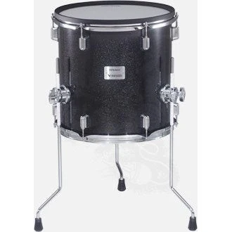 Roland - PDA 140F-MS V-Drums Acoustic Design Floor Tom Pad with Full-Size Wood Shell and Dual Zones
