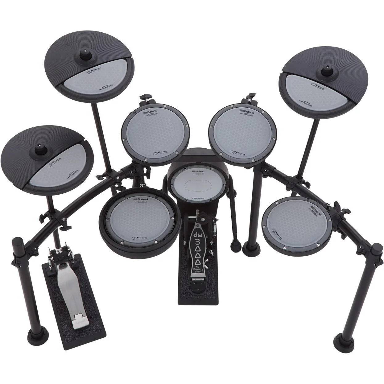 Roland - VQD106PADS V-Drums Quiet Design [Pads & Stand Only] - Image 3