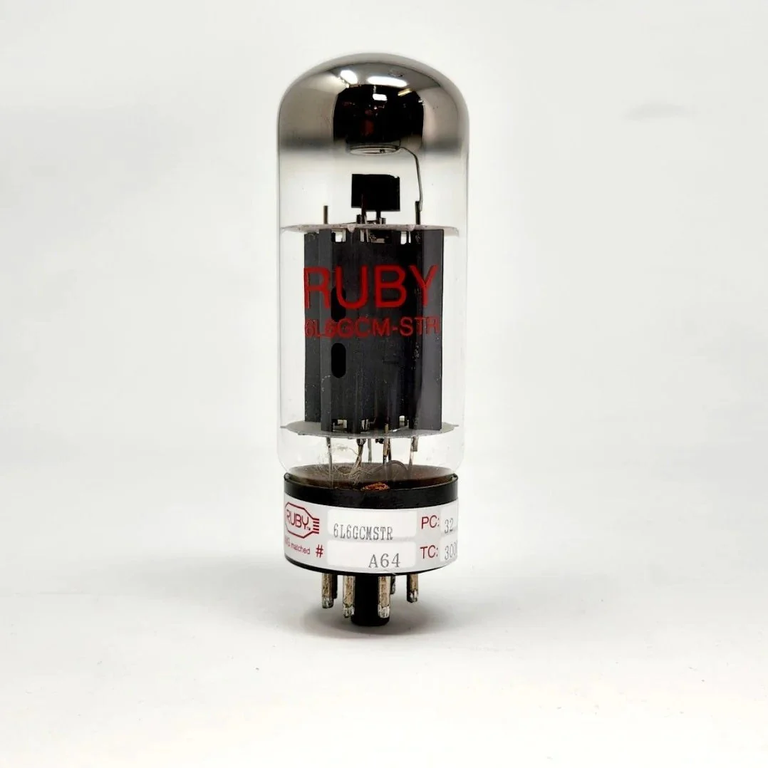 Ruby Tubes - 6L6GCMSTR Power Vacuum Tube Pair