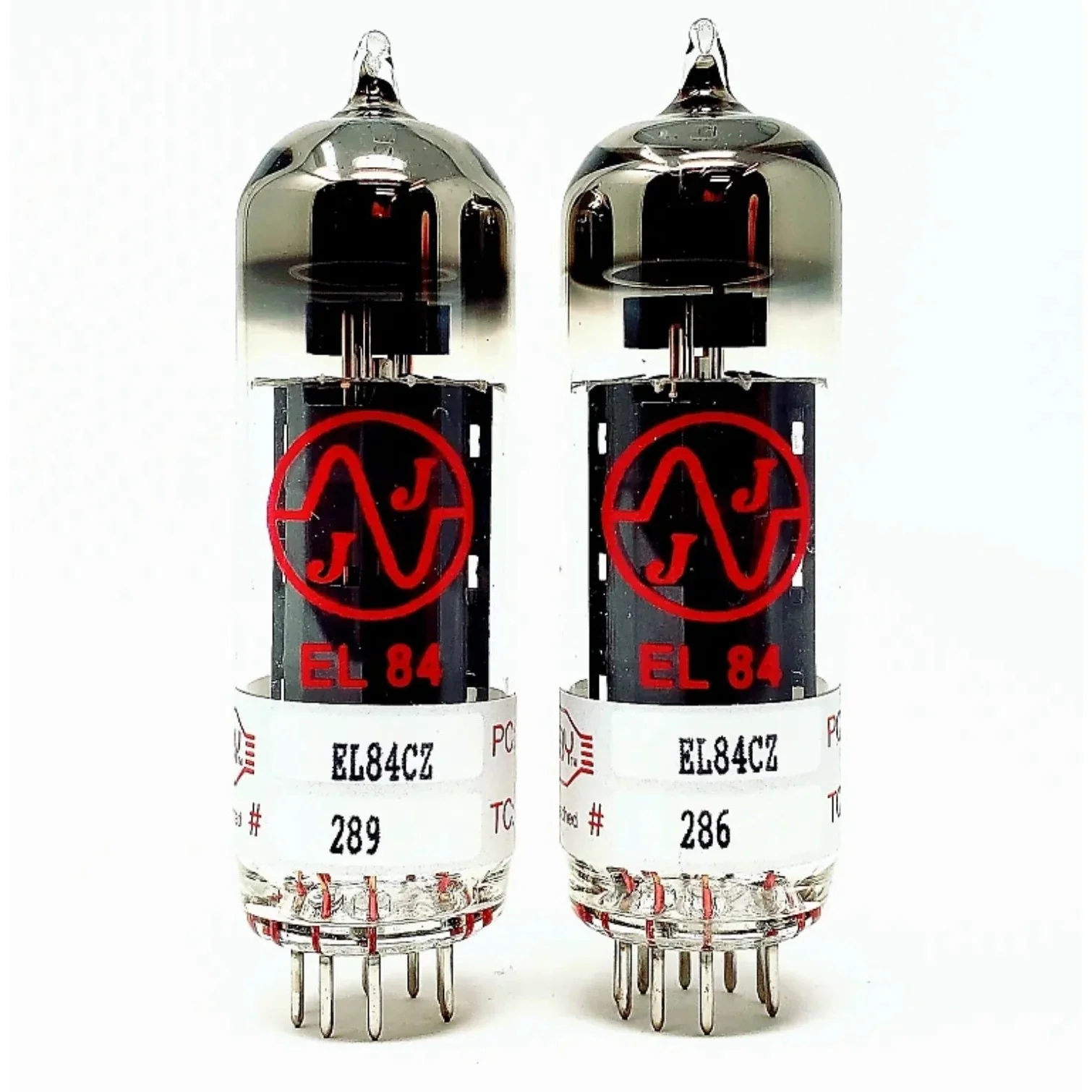 Ruby Tubes - JJ EL84 Matched Tubes Pair