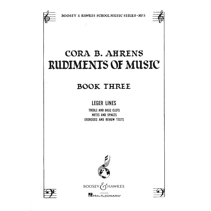 Rudiments of Music - Book 3