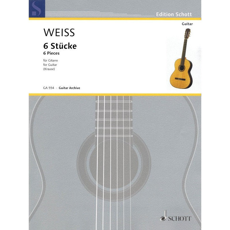 S. Weiss - 6 Stücke