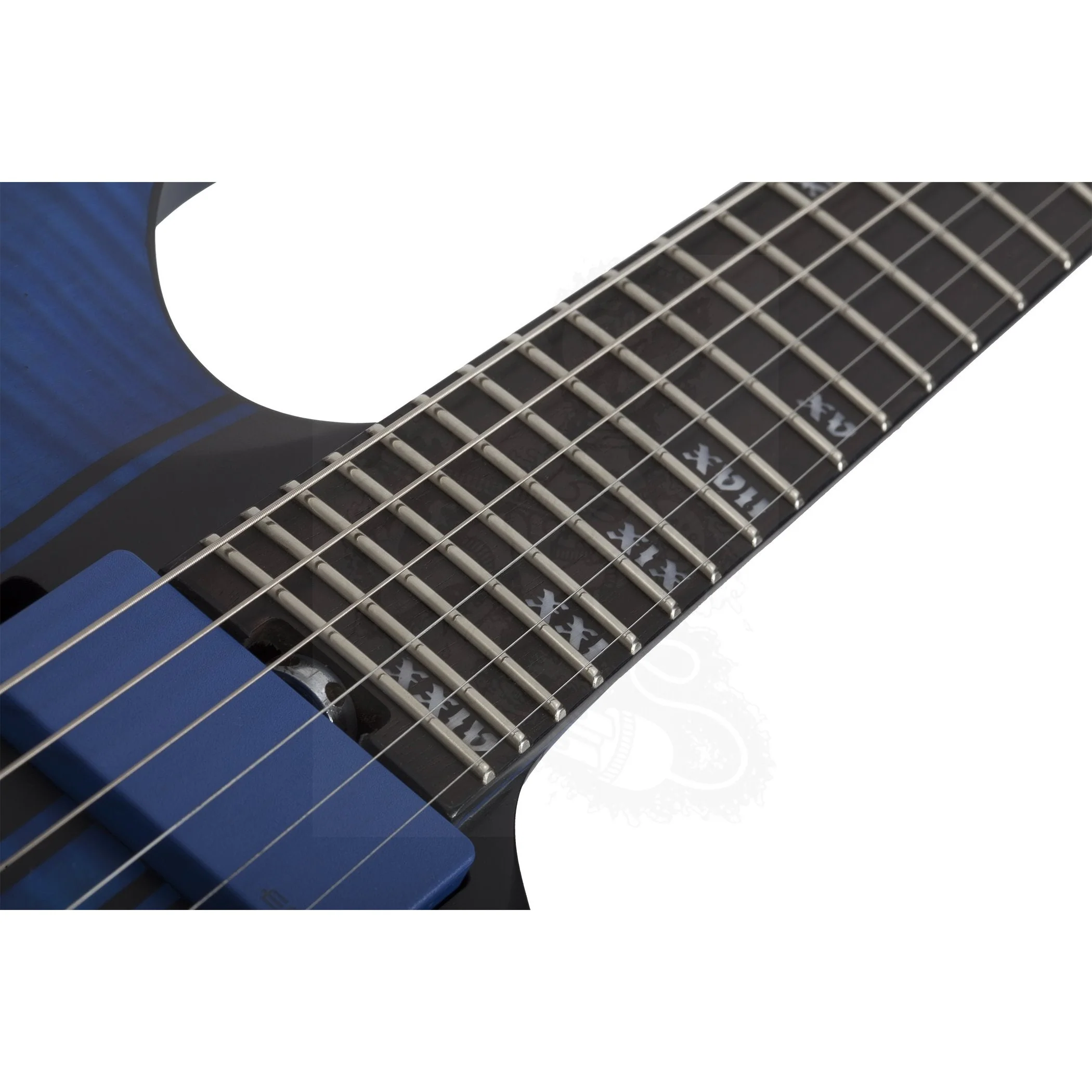 Schecter - Banshee GT FR Satin Trans Blue (STBLU) 1520 - Image 3