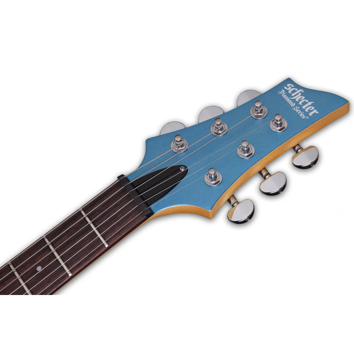 Schecter - C-6 Deluxe Satin Metallic Light Blue 431 - Image 2