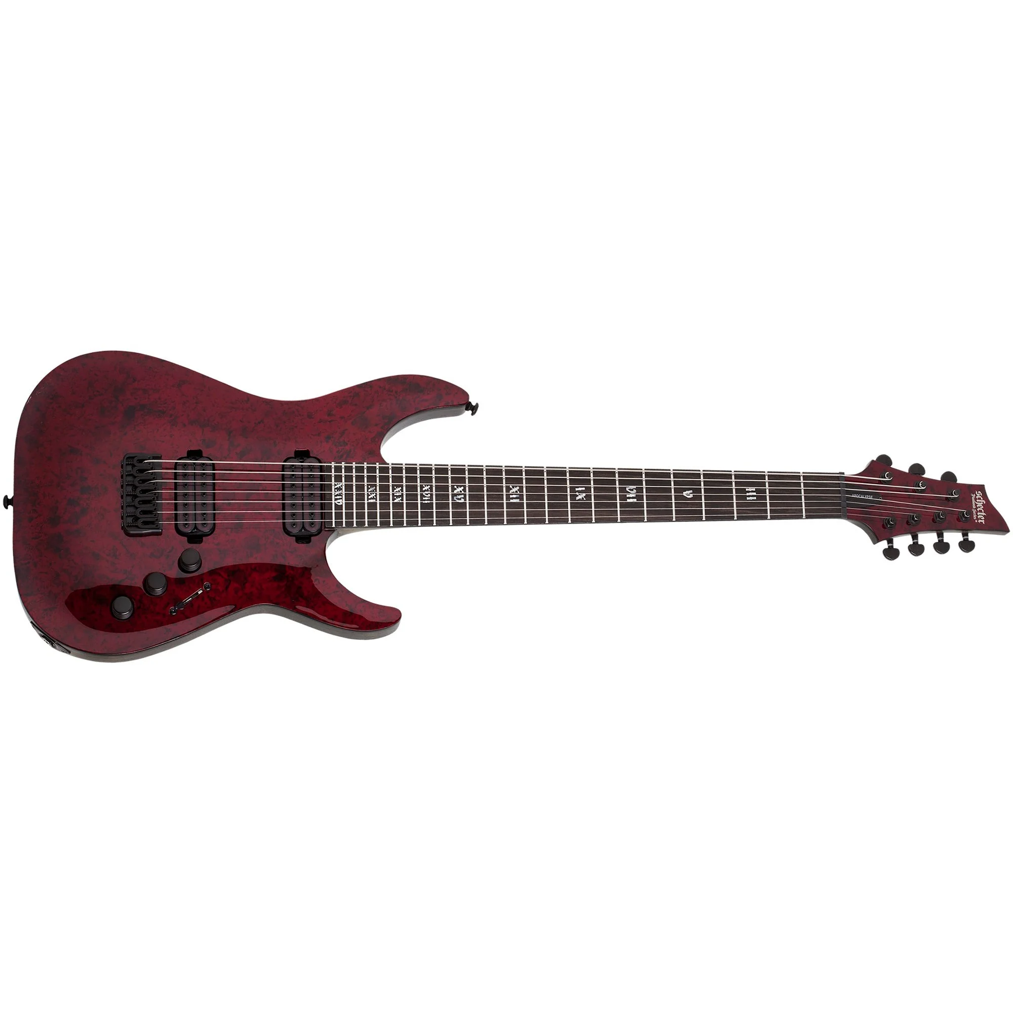 Schecter - C-7 Apocalypse Red Reign #3056
