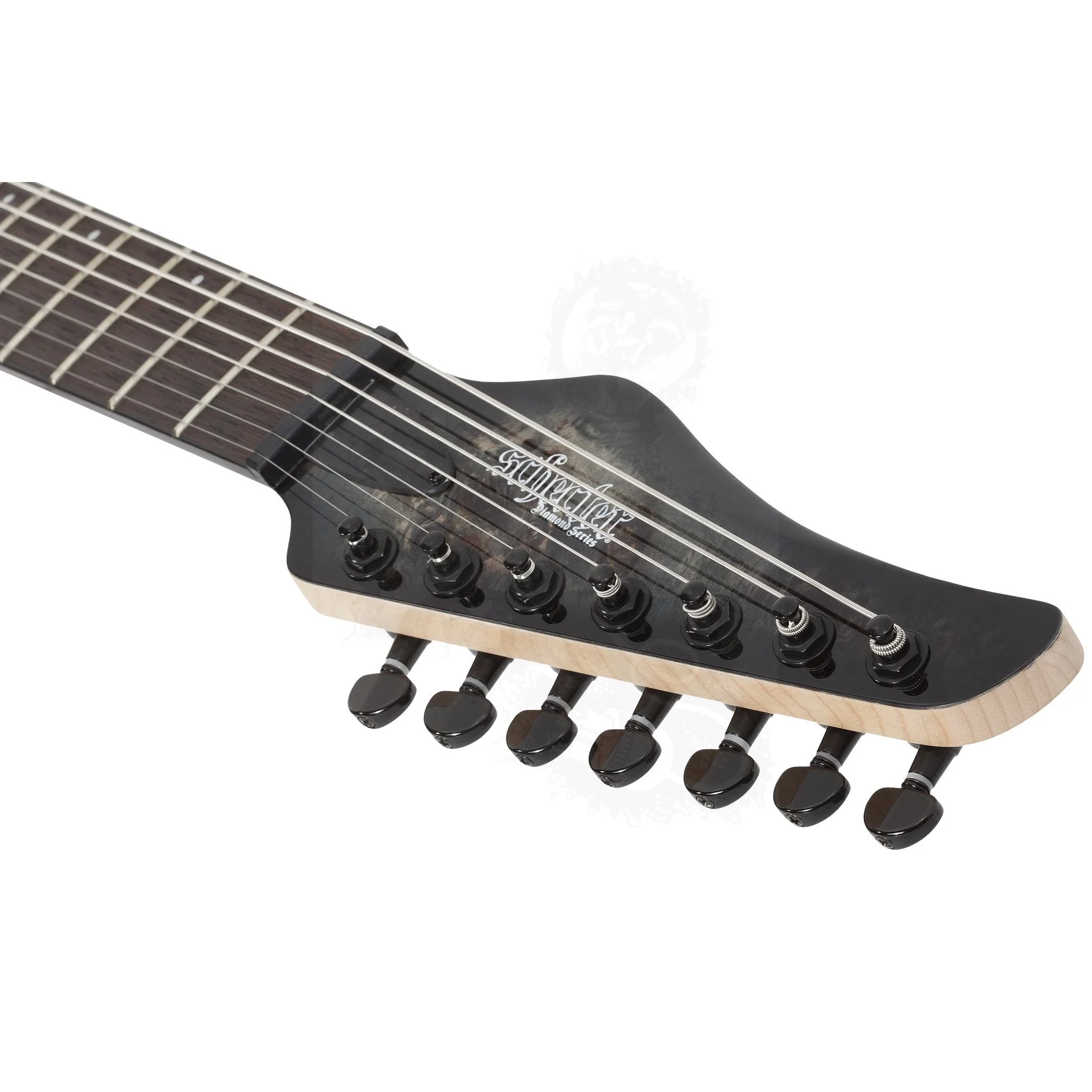 Schecter - C-7 Pro Charcoal Burst (CB) 3637 - Image 2