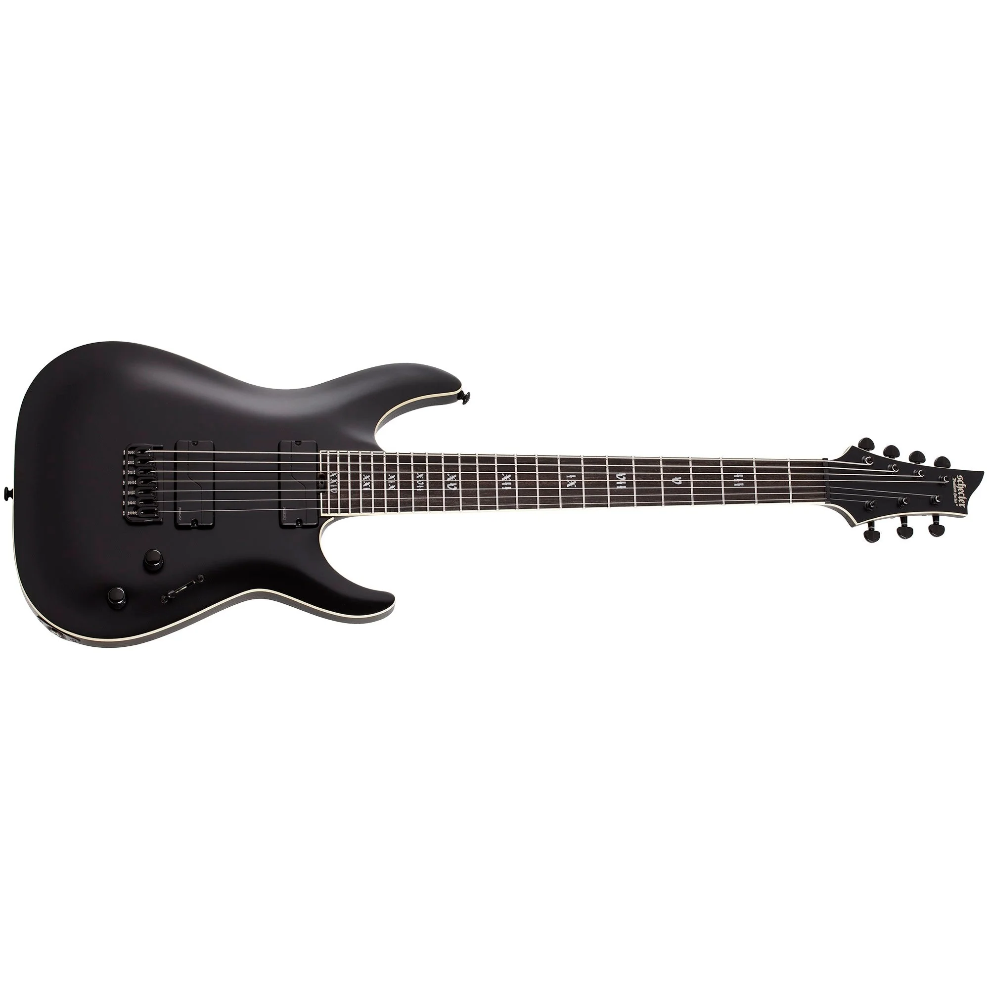 Schecter - C-7 SLS Elite Evil Twin Satin Black (SBK) 1349