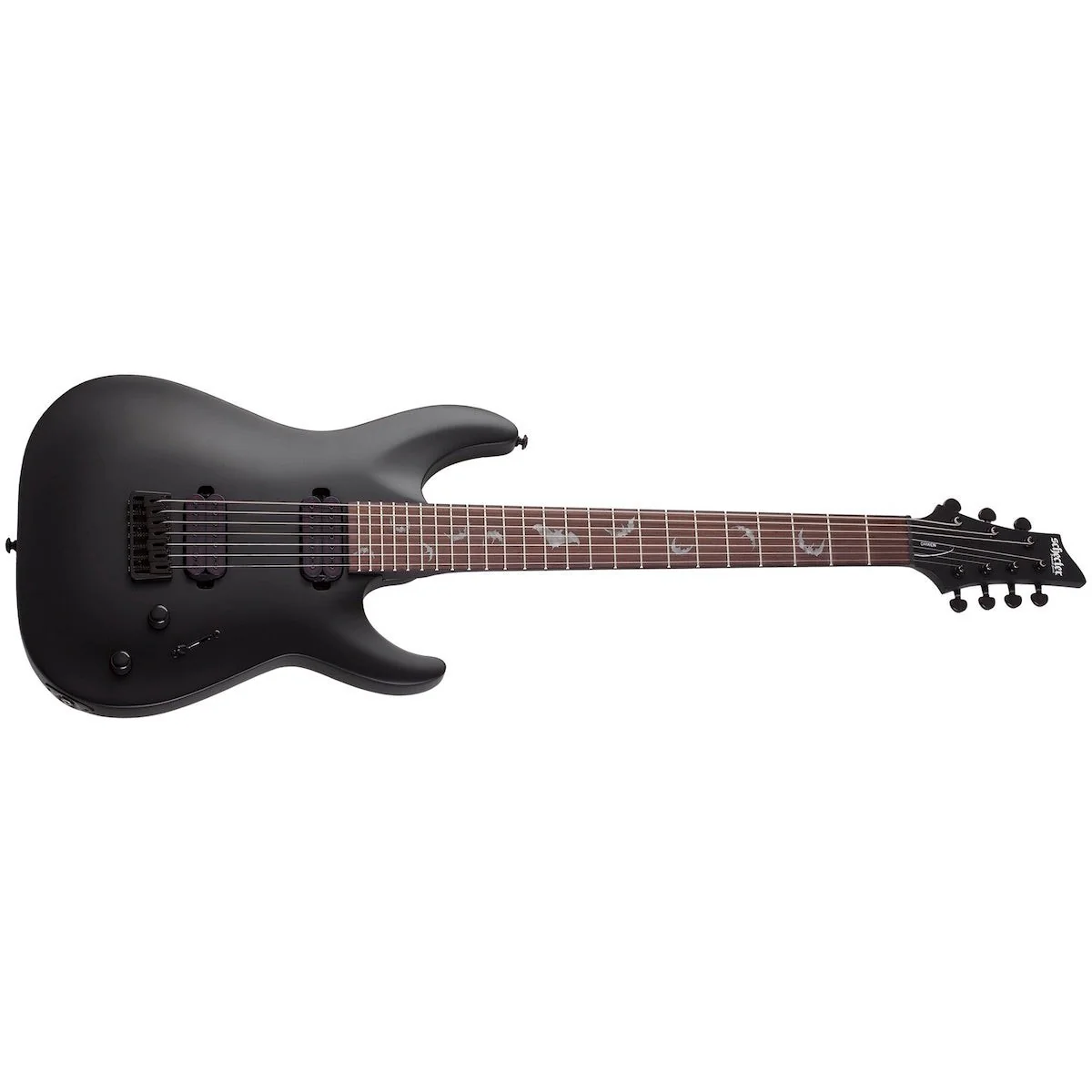 Schecter - Damien-7 Satin Black 2472
