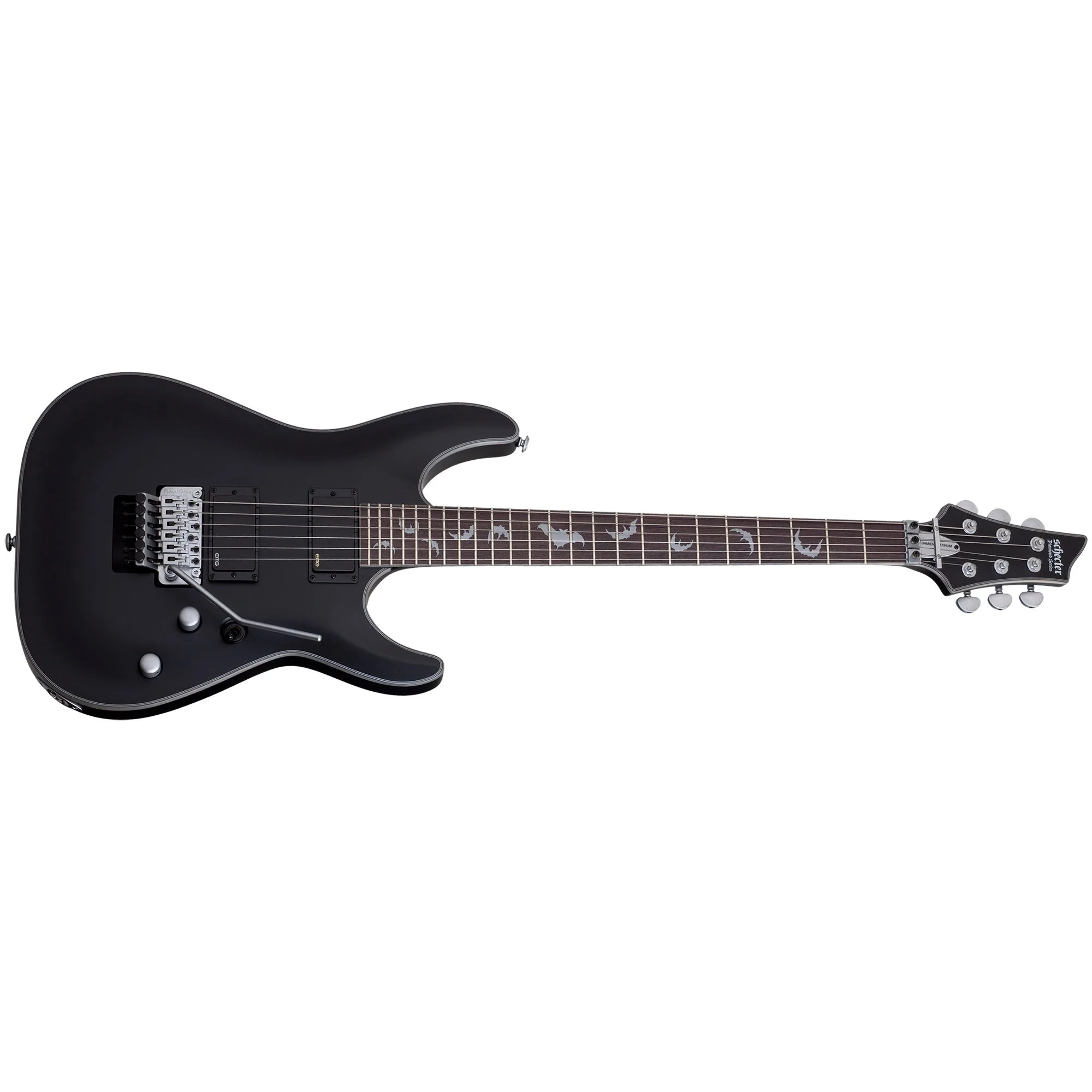 Schecter - Damien Platinum-6 FR Satin Black (SBK) 1183