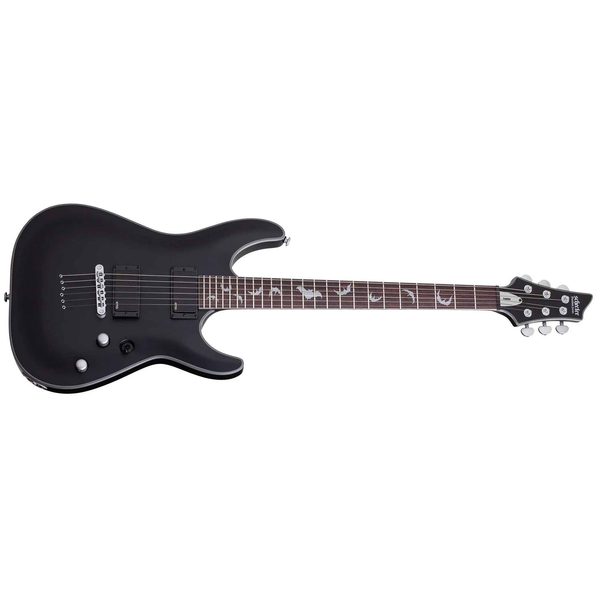 Schecter - Damien Platinum-6 Satin Black (SBK) #1181